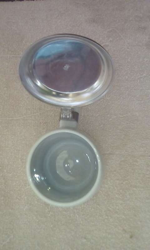 BAVARIAN BEER MUG WITH LID
