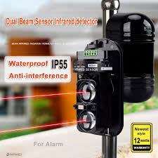 PHOTOELECTRIC BEAMS (PAIR) INDOOR 450M OUTDOOR 150M -ACTIVE INFRARED DETECTOR SET ABT-150