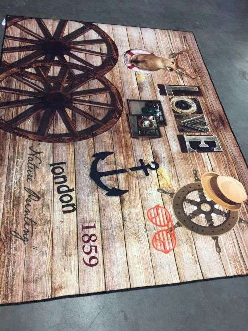 ABSOLUTELY BEAUTIFUL 3D CARPETS - VARIOUS DESIGNS SEE AUCTION