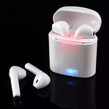 I7S TWS Wireless Earbuds with docking station and USB charger
