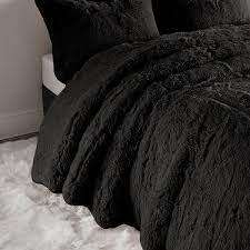 GORGEOUS 3 PIECE FLUFFY QUEEN SIZE COMFORTER SET- VARIOUS COLOURS