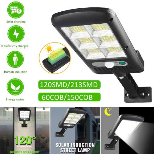 Solar Induction Lamp - Human Body Induction, Outdoors, Garden Light and more!! - WITH REMOTE