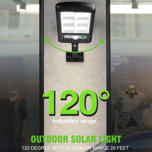 Solar Induction Lamp - Human Body Induction, Outdoors, Garden Light and more!! - WITH REMOTE