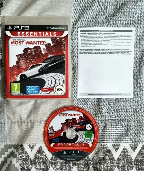 Need For Speed Most Wanted for PS3 Essentials Edition
