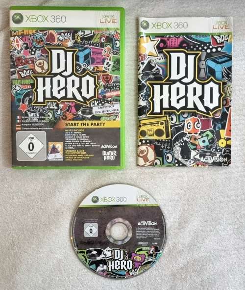 DJ Hero Bundle Xbox 360