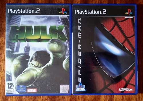 2x Marvel PS2 Games - Complete