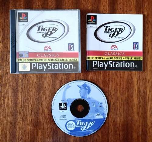 Tiger Woods 99 PGA Tour Golf for Playstation 1 - Complete