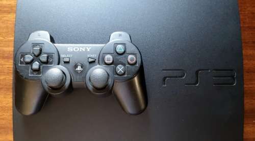 Playstation 3 Slim 500GB Console + Controller + 3 Games - Free Shipping