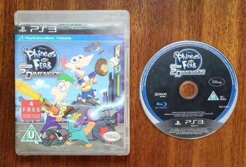 Phineas and Ferb Across the 2nd Dimension for PS3 - Discounted to Clear