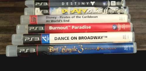 Playstation 3 500GB Console + 6 Games + Controller - Free Shipping