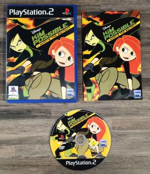 Kim Possible What`s the Switch? for PS2 - Complete - Discounted to Clear