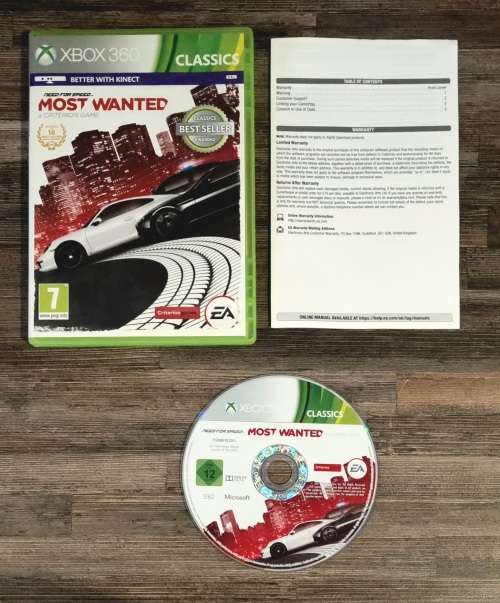 Need for Speed Most Wanted for Xbox 360 - Complete