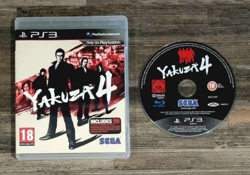 Yakuza 4 for PS3 - Discounted to Clear