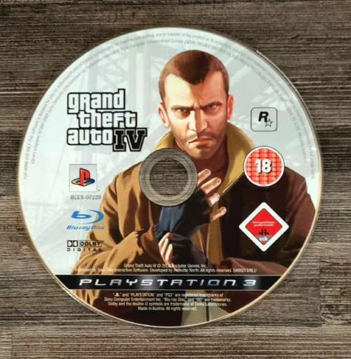 Grand Theft Auto 4 for PS3 - Disc Only - DISCOUNTED