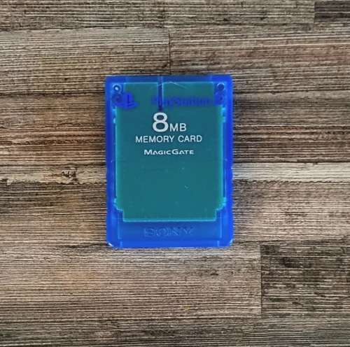 PS2 Memory Card 8MB - Blue