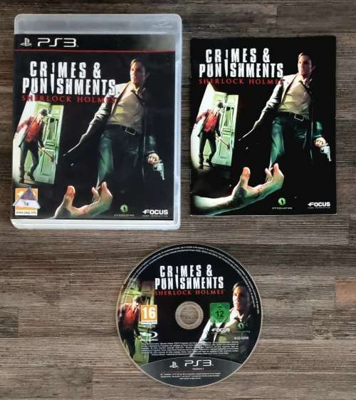 Sherlock Holmes Crimes and Punishments for PS3 - Complete