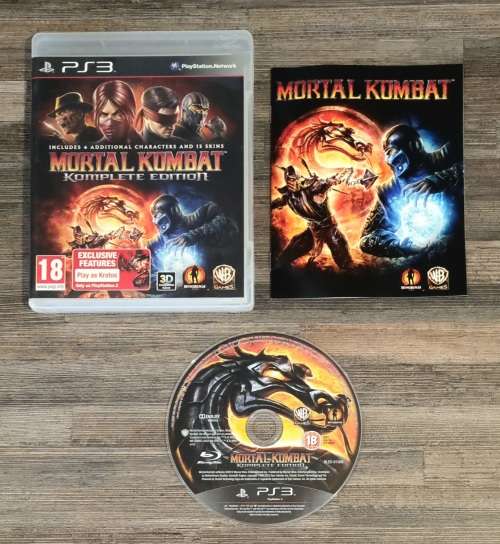 Mortal Kombat Komplete Edition for PS3 - Complete