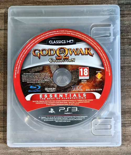 God of War Collection for PS3 - Disc Only