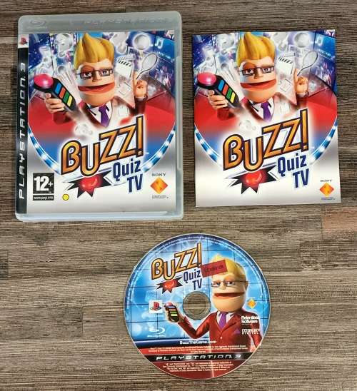 Buzz! Quiz TV for PS3 - Complete
