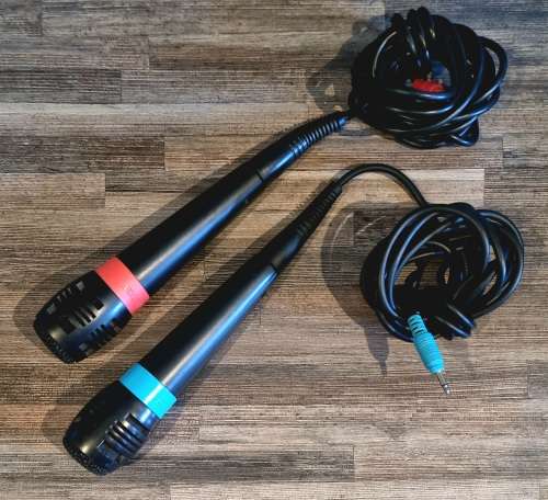 Playstation SingStar Mics [No Receiver]