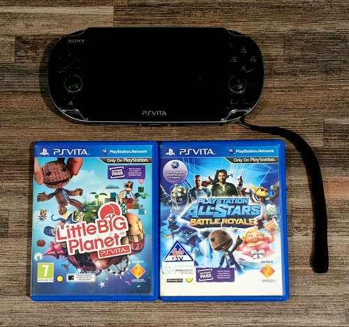 PS Vita + Games + Charger - Free Shipping