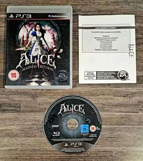 Alice Madness Returns for PS3 - Complete