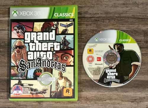 Grand Theft Auto San Andreas for Xbox 360