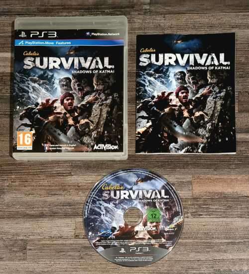 Cabela`s Survival Shadows of Katmai for PS3 - Complete