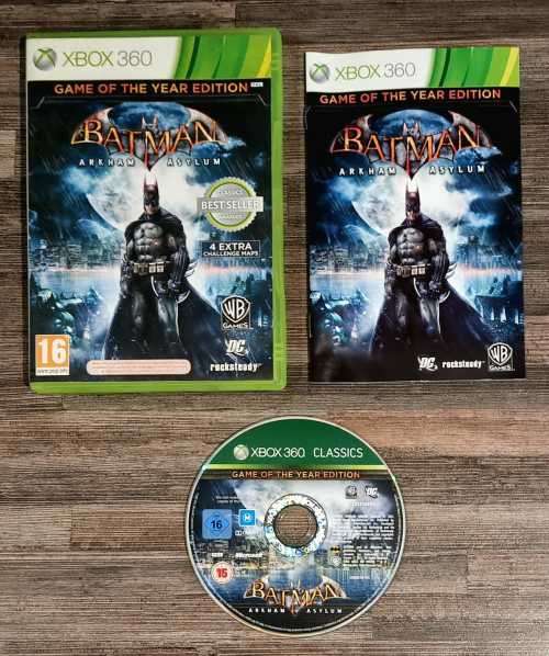 Batman Arkham Asylum for Xbox 360 - Complete