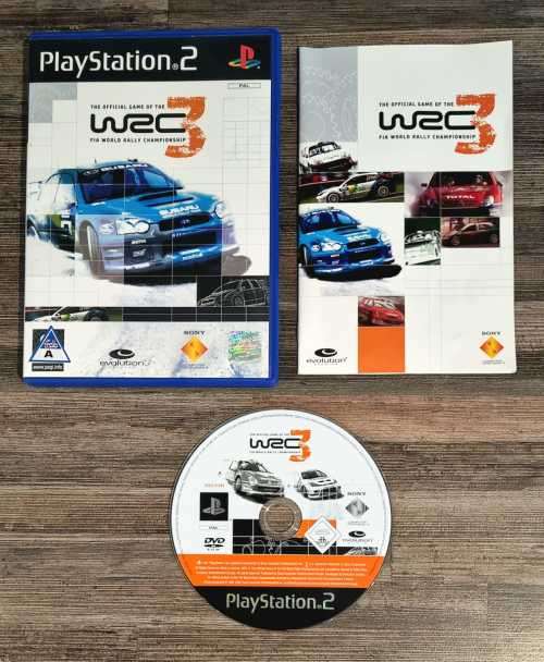 WRC 3 Fia World Rally Championship for PS2 - Complete