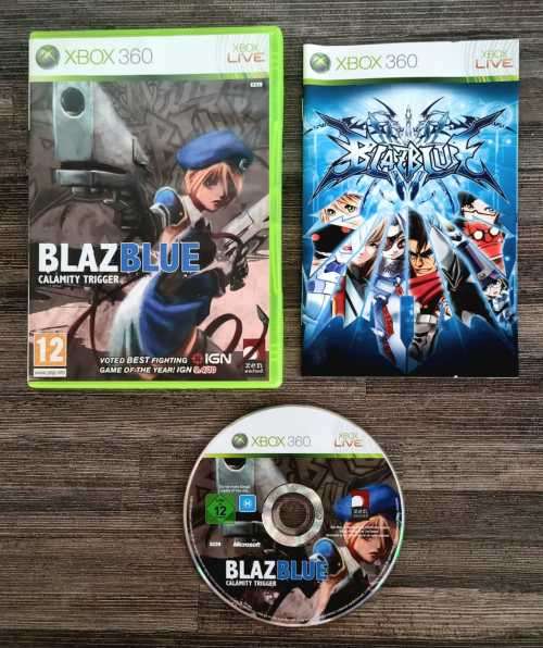 BlazBlue Calamity Trigger for Xbox 360 - Complete