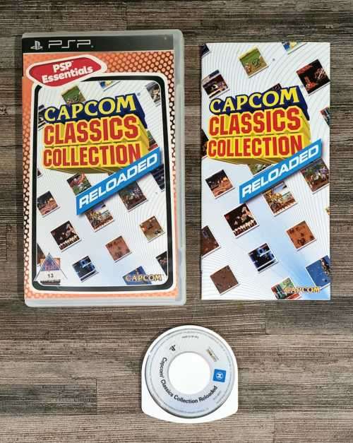 Capcom Classics Collection Reloaded for PSP - Complete