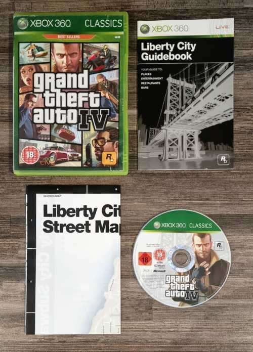 Grand Theft Auto 4 for Xbox 360 - Complete