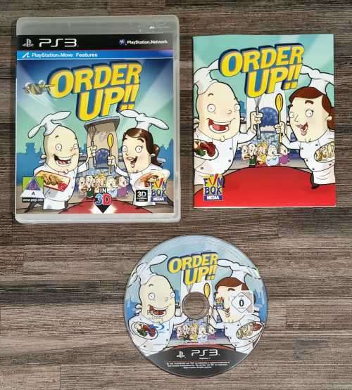 Order Up for PS3 - Complete