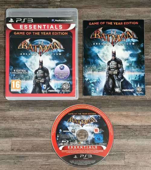 Batman Arkham Asylum Game of the Year Edition for PS3 - Complete