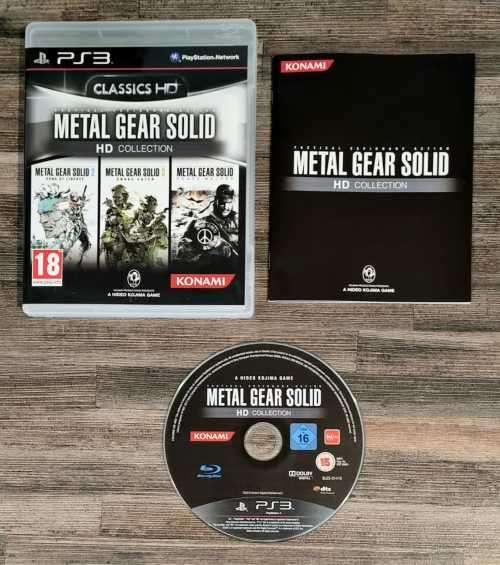 Metal Gear Solid HD Collection for PS3 - Complete