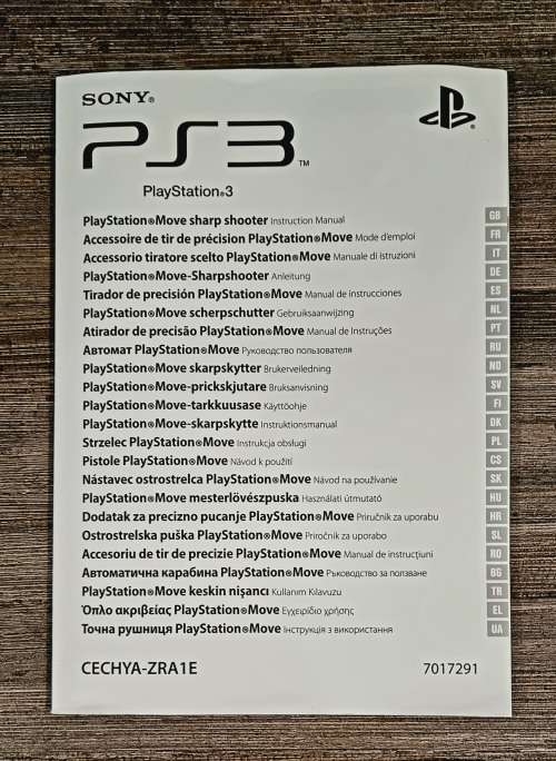 Sharp Shooter Move Gun for PS3 - In Box