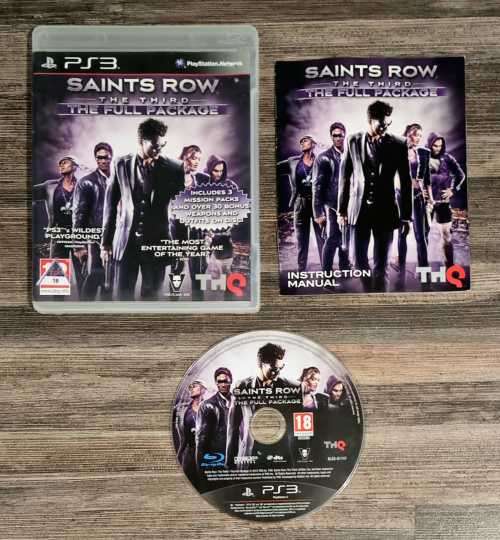 Saints Row The Third The Full Package for PS3 - Complete