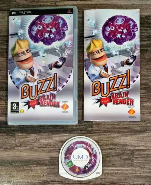 Buzz Brain Bender for PSP - Complete