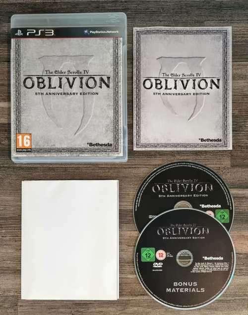 Oblivion - 5th Anniversary Edition for PS3 - Complete - Price Drop