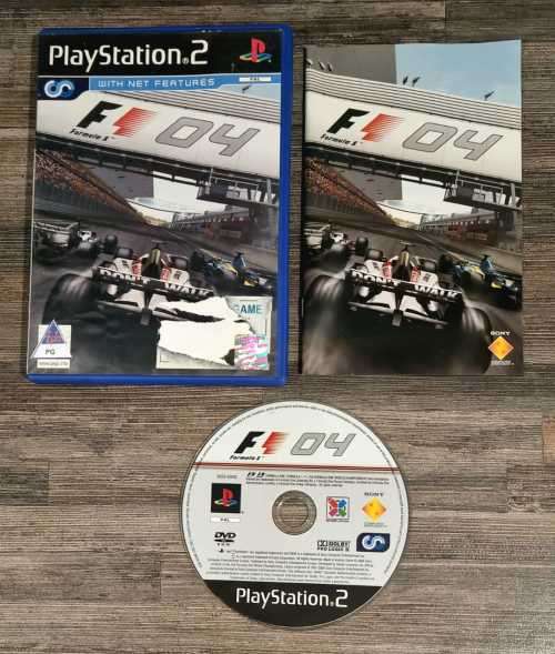 F1 04 for PS2 - Complete