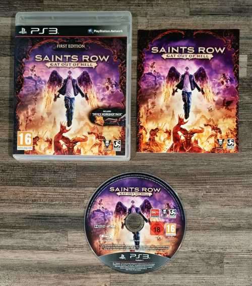 Saints Row Gat Out Of Hell for PS3 - Complete - Price Drop