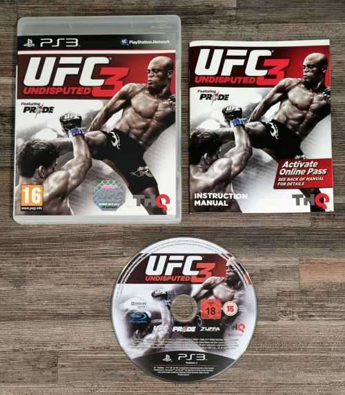 UFC 3 Undisputed for PS3 - Complete
