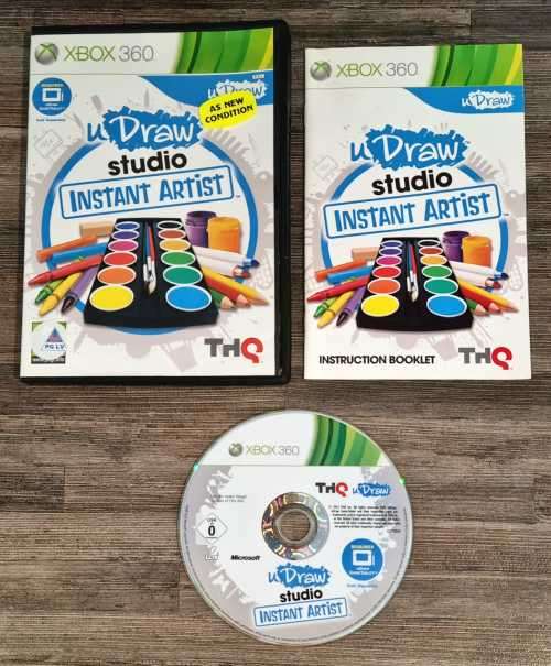 UDraw Studio Instant Artist for Xbox 360 - Complete