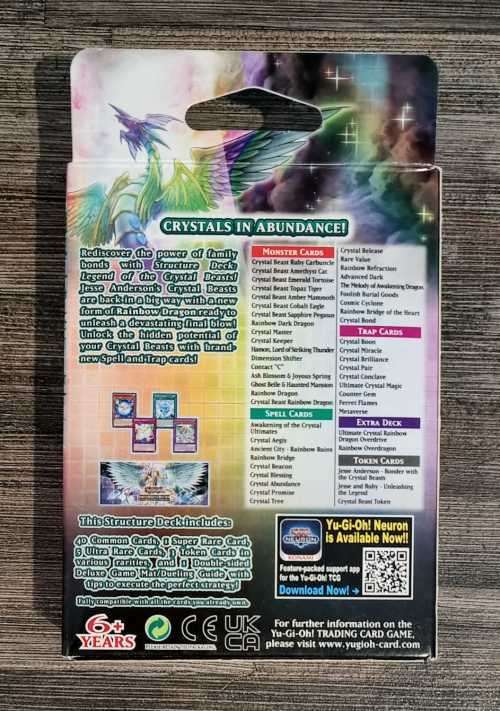 Structure Deck Legend of the Crystal Beasts - Yu Gi Oh Cards - Price Drop