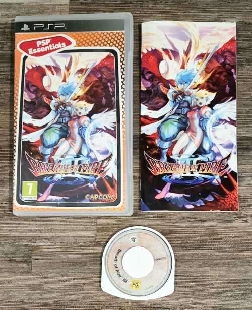 Breath of Fire Essentials for PSP - Complete - Price Drop