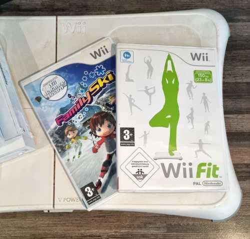 Nintendo Wii Console + Fit Board Bundle for Nintendo Wii