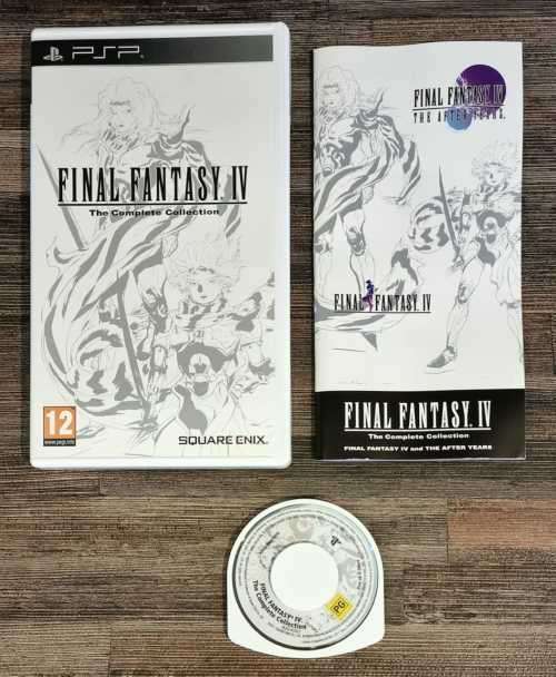 Final Fantasy IV The Complete Collection for PSP - Complete
