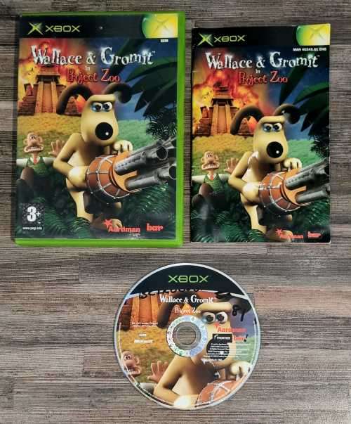 Wallace and Gromit in Project Zoo for Xbox - Complete