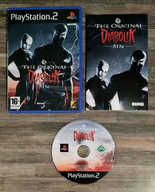 Diabolik The Original Sin for PS2 - Complete